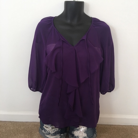 Cupio sz small top purple NWT - Picture 2 of 4